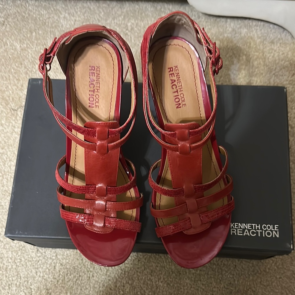 Kenneth Cole Reaction Women's Red Sandals